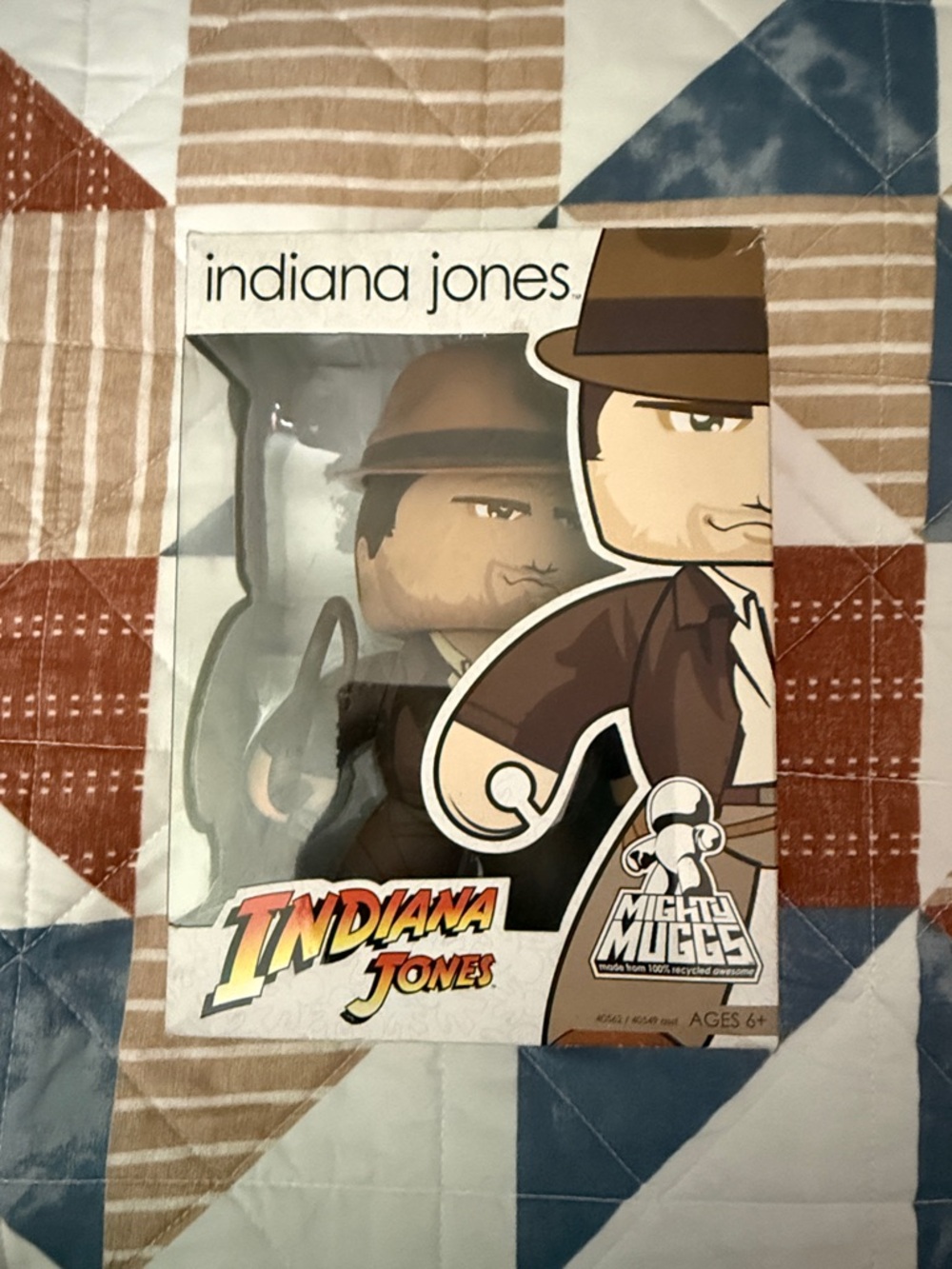 Hasbro Indiana Jones Mighty Muggs Box - White & Brown